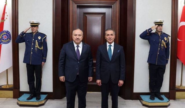 Vali Kök’ten Emniyet Genel Müdürü Ali Fidan’a ziyaret