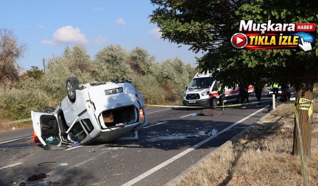 Nevşehir’de refüje çarpan araç takla attı: 1 ölü, 2 yaralı