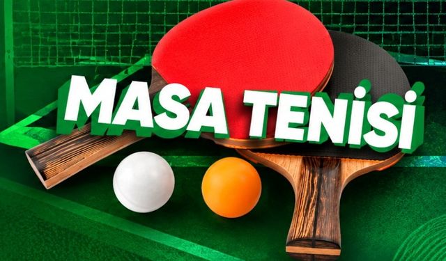 Nevşehir’de masa tenisi heyecanı: 200 sporcu finallerde buluşacak