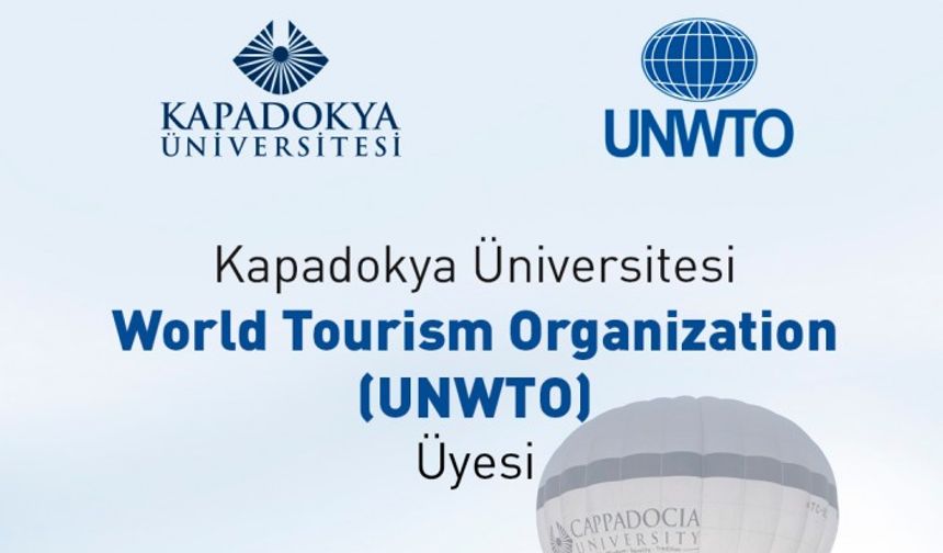 Kapadokya Üniversitesi UNWTO üyesi oldu