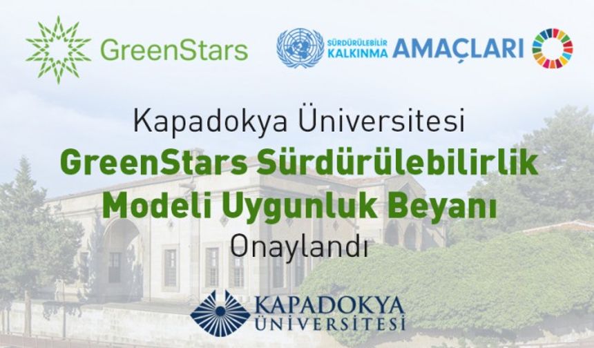 KÜN “GreenStars Sürdürülebilirlik Modeli Uygunluk Beyanı” onaylandı