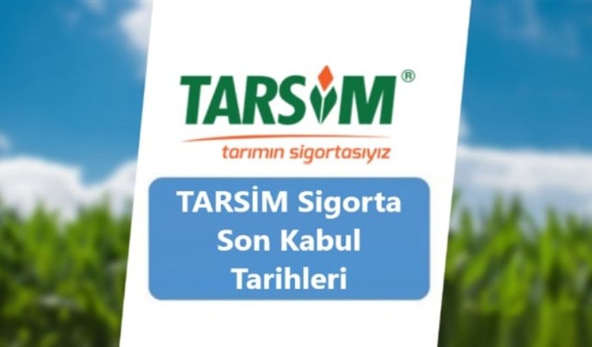“Tarım sigortanızı ihmal etmeyin”