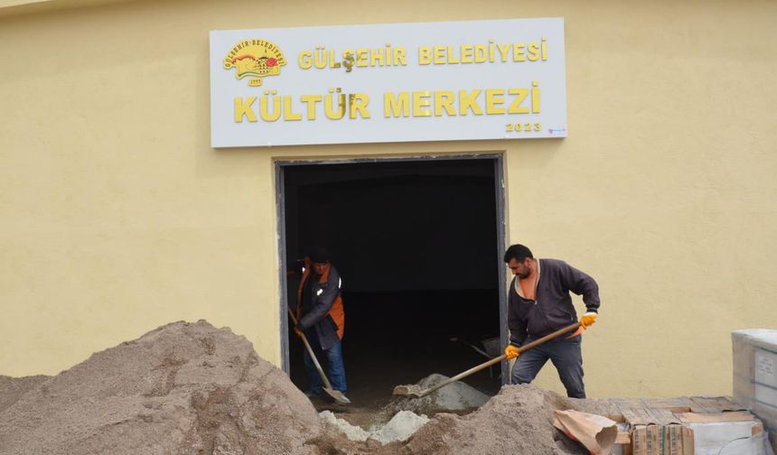Gülşehir’de çalışmalar devam ediyor