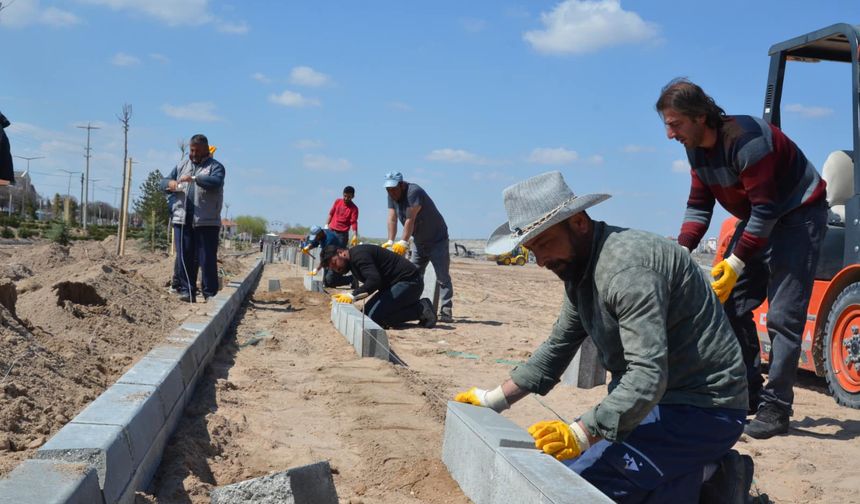 Gülşehir Belediyesi hız kesmiyor