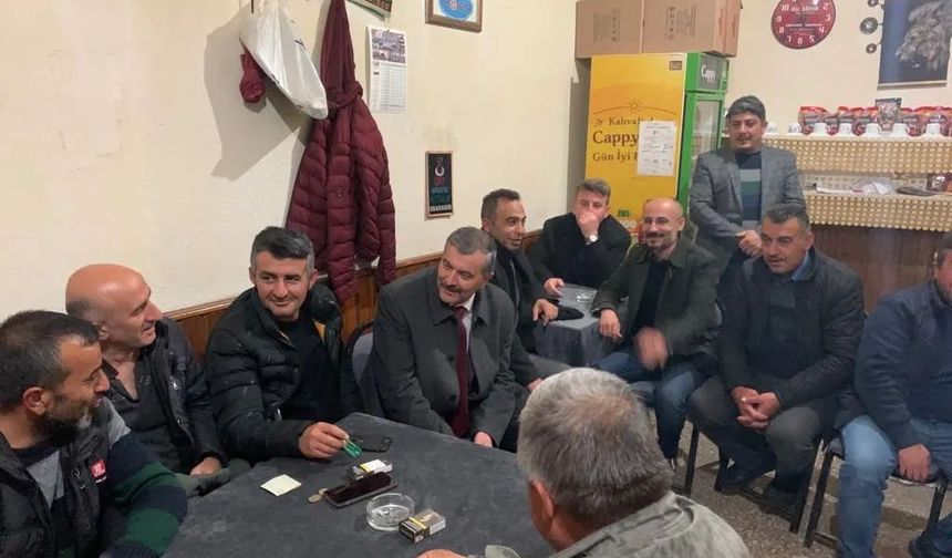 MHP Nevşehir İl Teşkilatından Çat Kasabası’na ziyaret