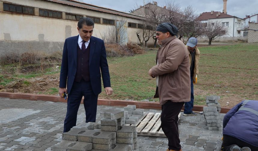 Gülşehir Belediyesi ekipleri çalışmalarına devam ediyor