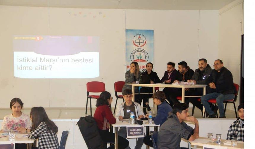 Gülşehir'de bilgi yarışması düzenlendi