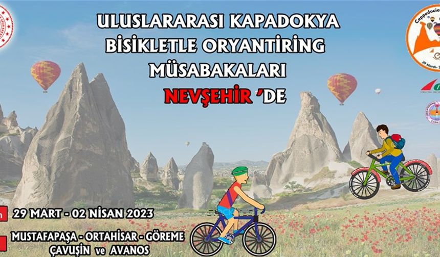 Uluslararası Kapadokya Bisikletle Oryantiring Kupası başlıyor