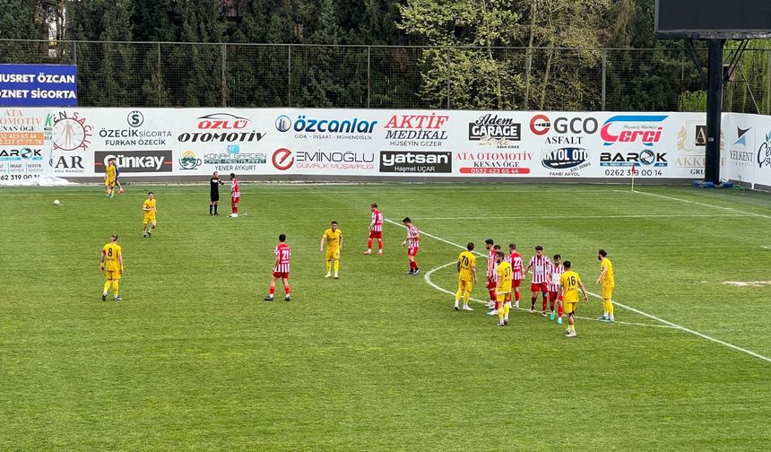 Nevşehir Belediyespor deplasmanda son dakika golüyle yıkıldı