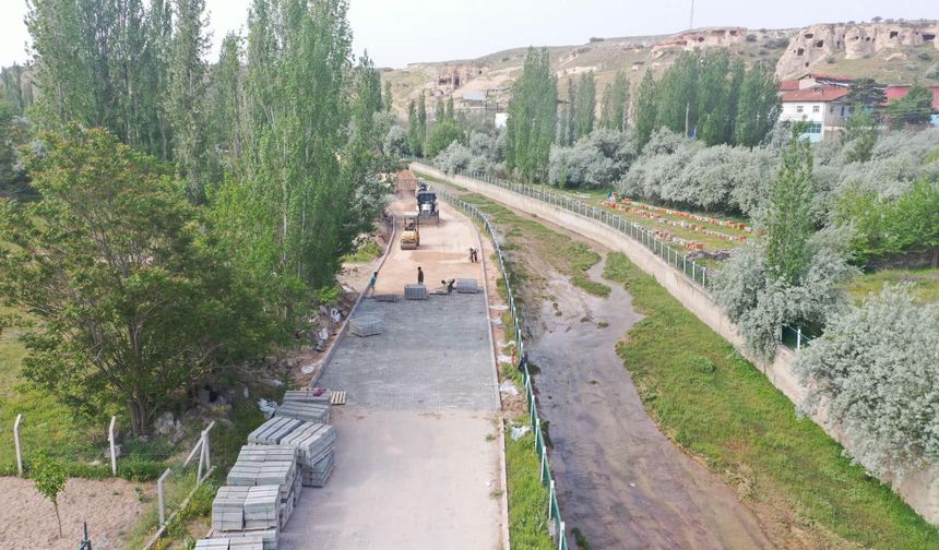 Gülşehir'de altyapı ve üstyapı çalışmaları sürüyor