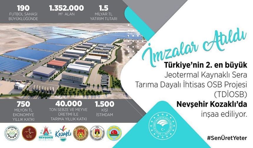 Kozaklı OSB’de tapu devri gerçekleştirildi