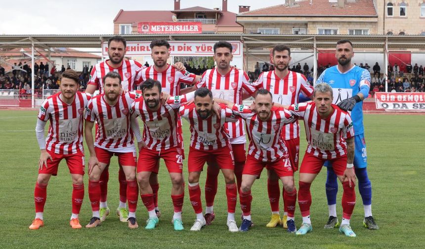 Nevşehir Belediyespor, Hacettepe 1945 Spor Kulübü ile 1-1 berabere kaldı