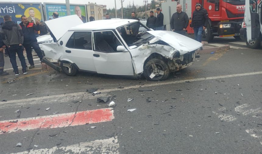 Ürgüp’te trafik kazası: 4 yaralı
