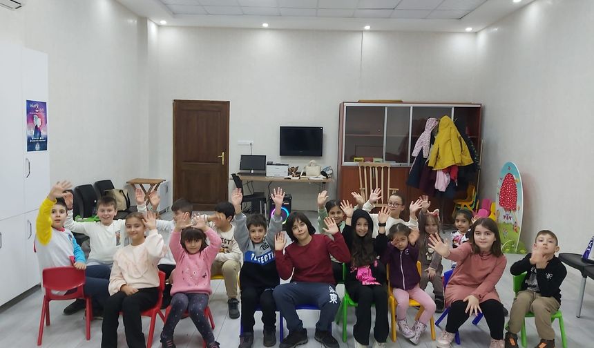 Nevşehir Belediyesinden çocuklar için yaratıcı drama atölyeleri