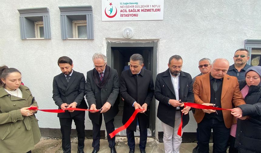 Gülşehir’de iki yeni Acil Sağlık Hizmetleri İstasyonu açıldı