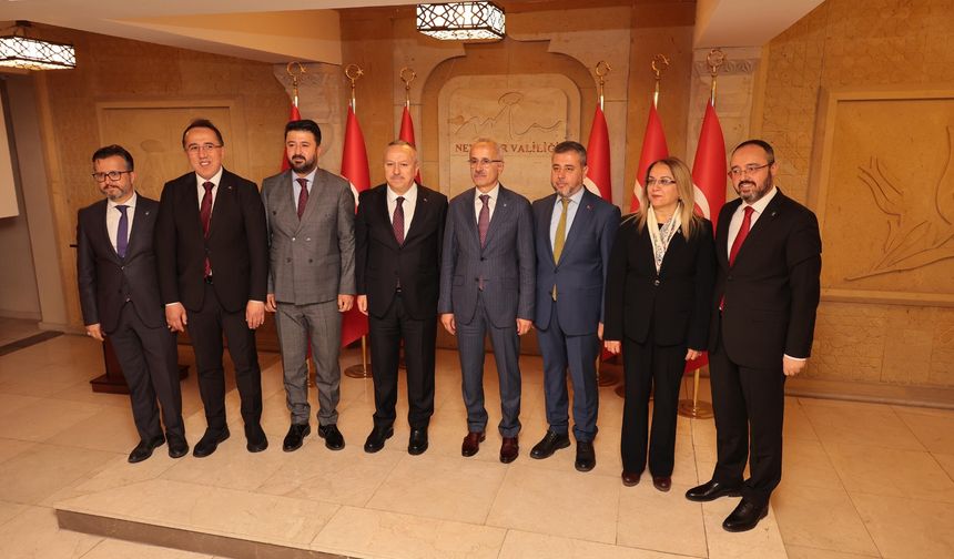 Ulaştırma ve Altyapı Bakanı Uraloğlu Nevşehir’de