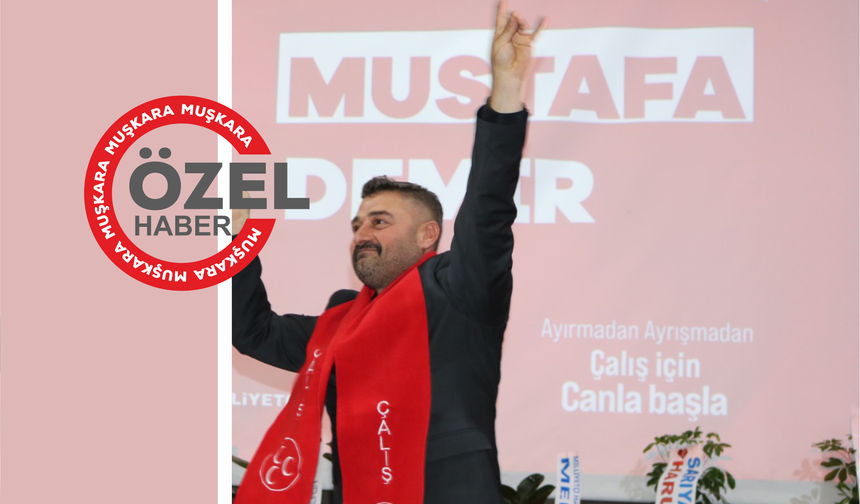 MHP'nin adayı Mustafa Demir, Çalış Belediye Başkanı seçildi