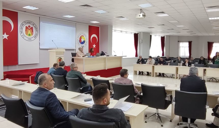 Nevşehir Acıgöl OSB Komisyon Toplantısı yapıldı