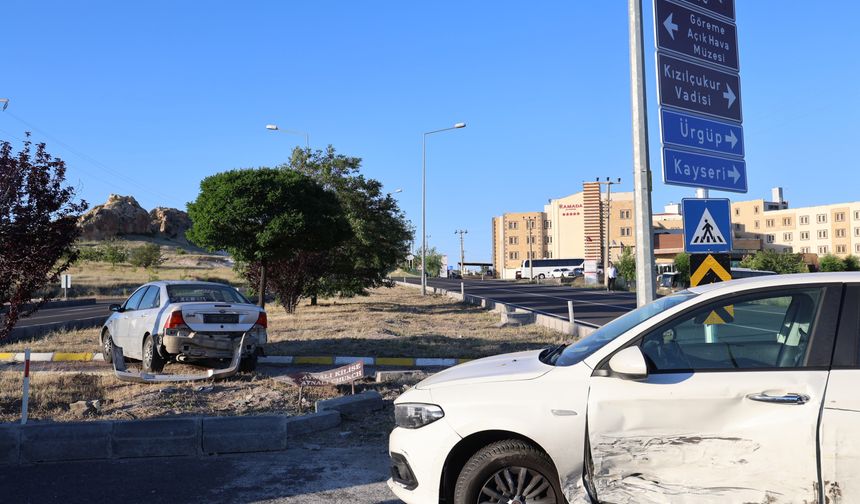 Ortahisar’da trafik kazası: 3 yaralı