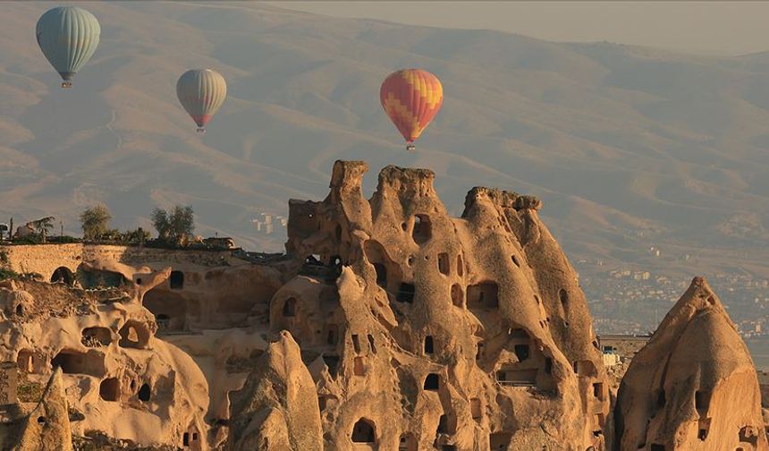 Kapadokya'da aktivite turizmi rekor kırdı