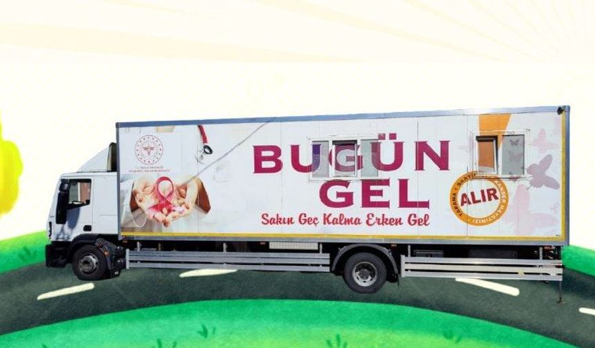 Kanser tarama tırı Acıgöl ve beldelerinde hizmet verecek