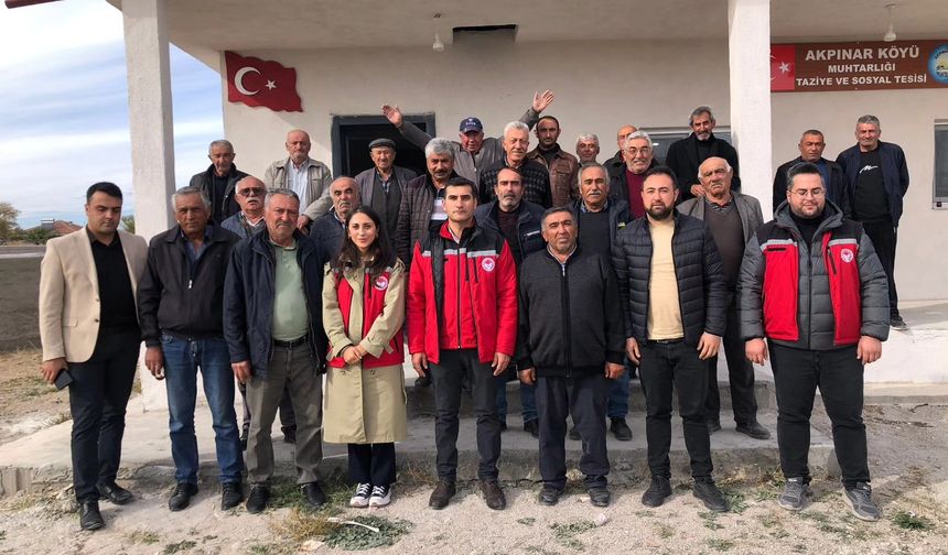 İlçelerde vatandaşlar eş zamanlı bilgilendirildi