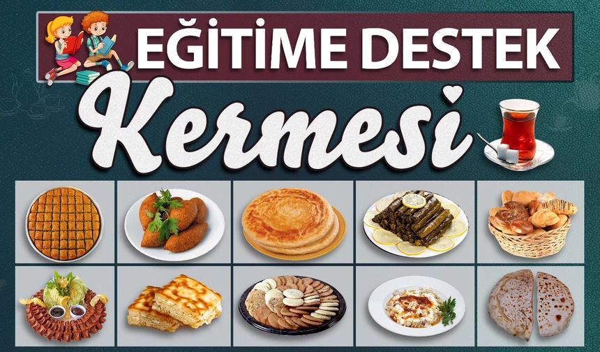 Eğitime Destek Kermesi düzenlenecek