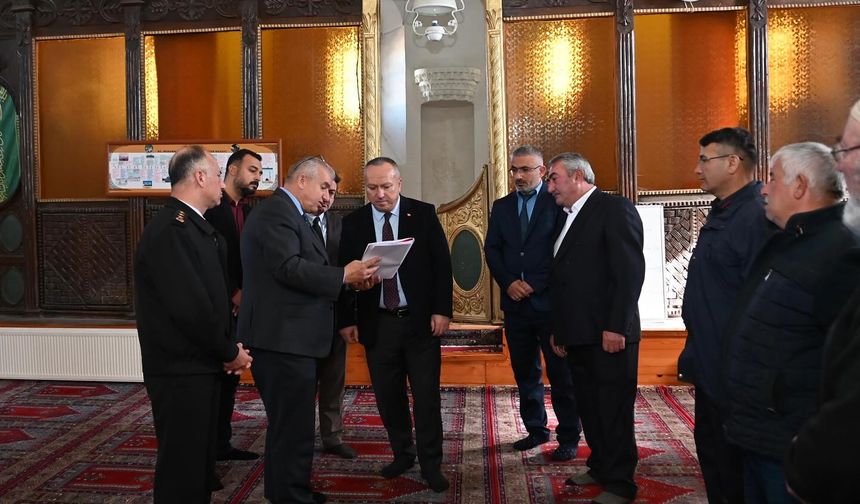 Rumların yaptığı tarihi camii restorasyonu devam ediyor