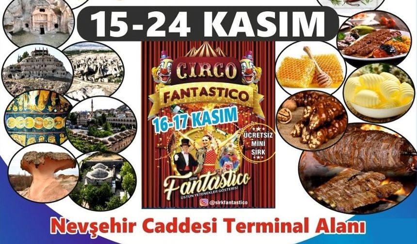 Gülşehir Yöresel Ürünler Hediyelik Eşya Festivali başladı