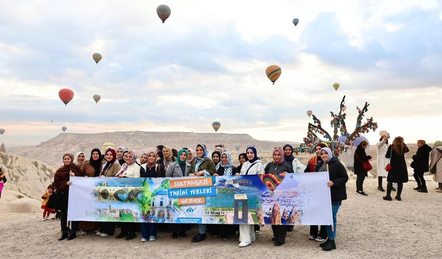 Sultangazililer Nevşehir’i keşfetti