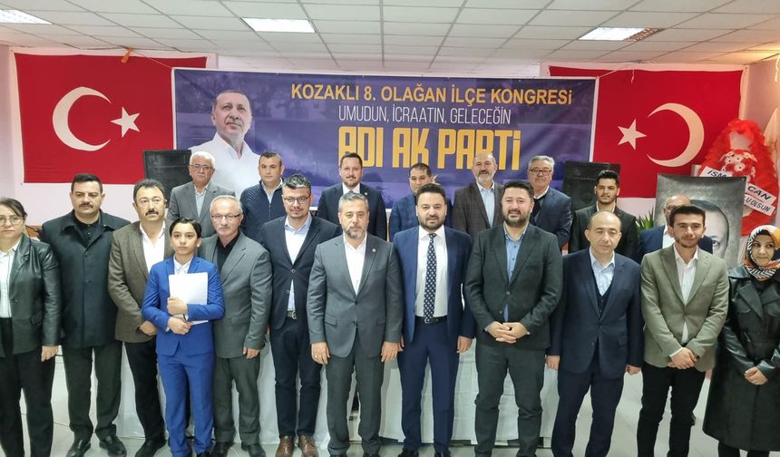 AK Parti Kozaklı ilçe kongresi yapıldı