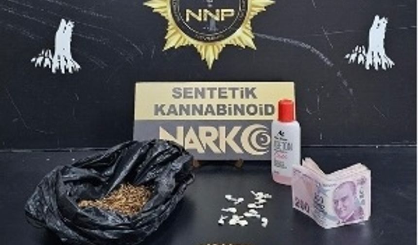 Narkotik ekiplerince uyarıcı madde ele geçirildi