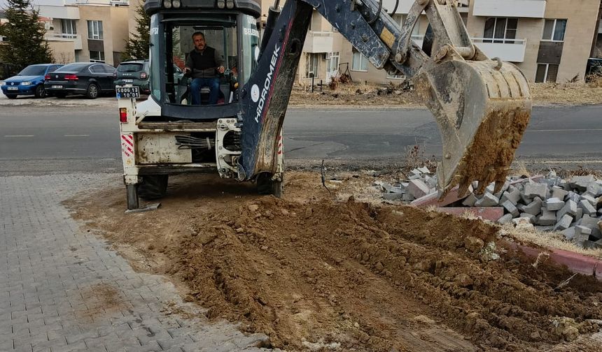 Ürgüp şantiye alanına döndü