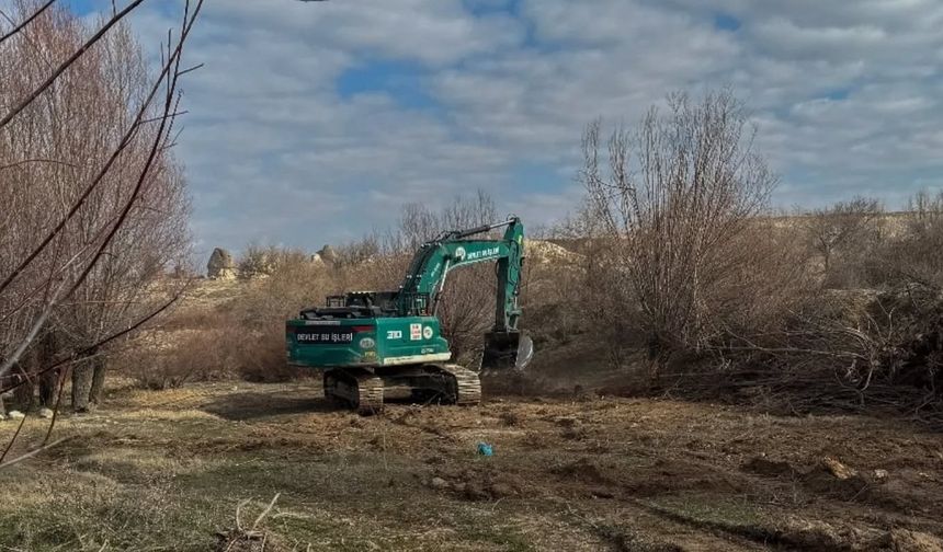 Açıksaray Vadisi’nde çalışmalar sürüyor