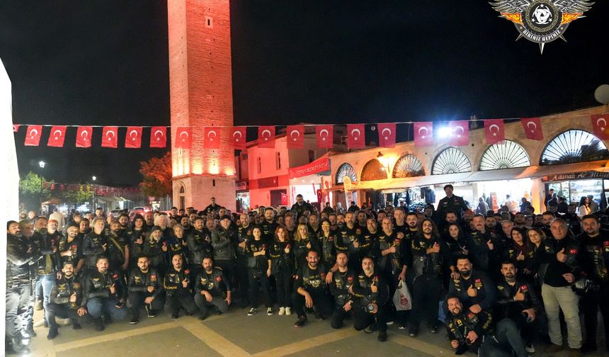 Türk Riders yeleklileri genel kurulda bir araya geldi