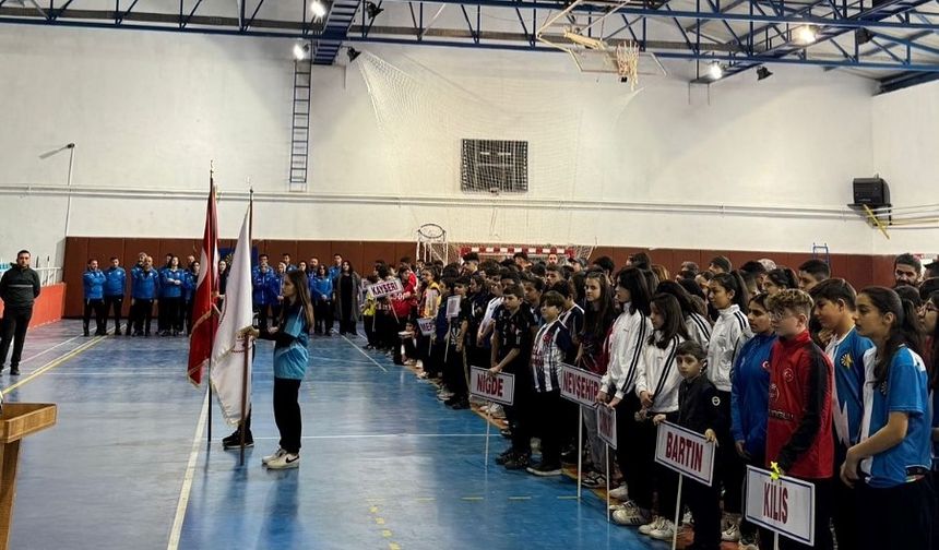 Genç sporcular Gülşehir’de yeteneklerini sergiliyor