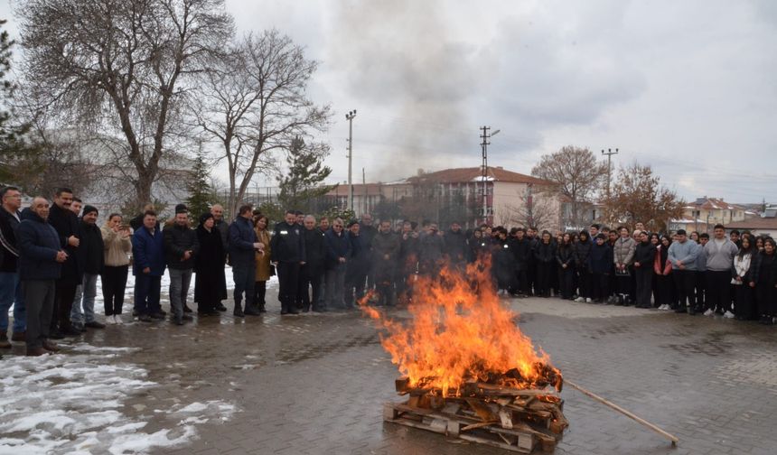 Kozaklı’da yangın tatbikatı