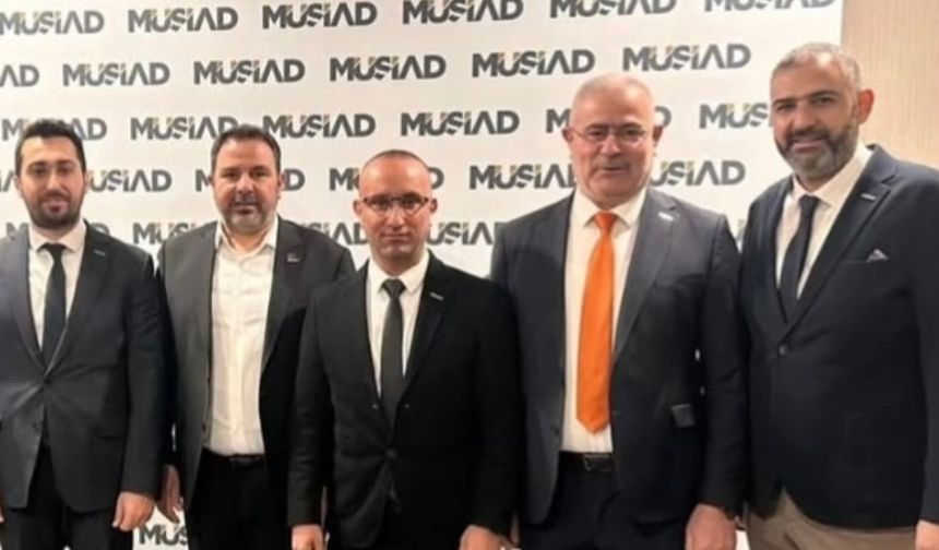 MÜSİAD Başkanı Çakır, genel merkezde toplantıya katıldı