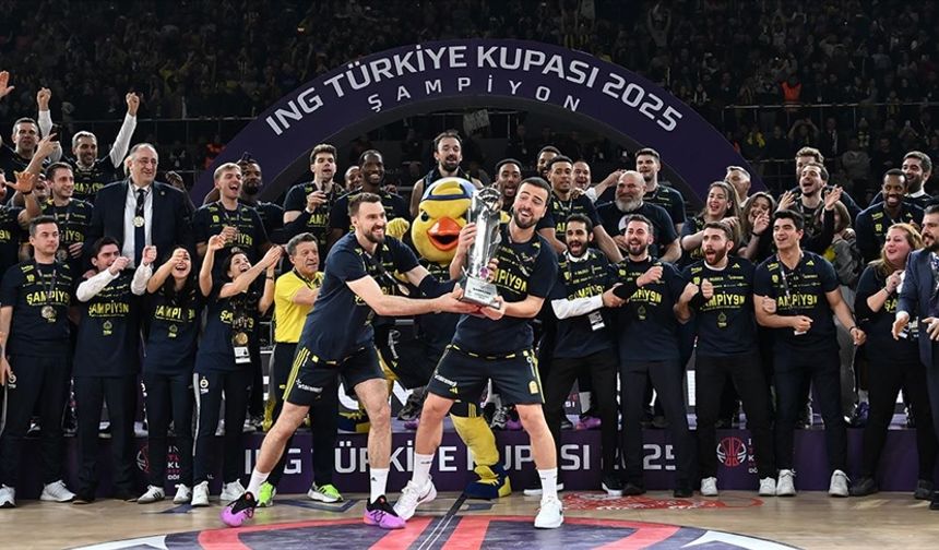 Potada 39. Türkiye Kupası'nı Fenerbahçe Beko kazandı