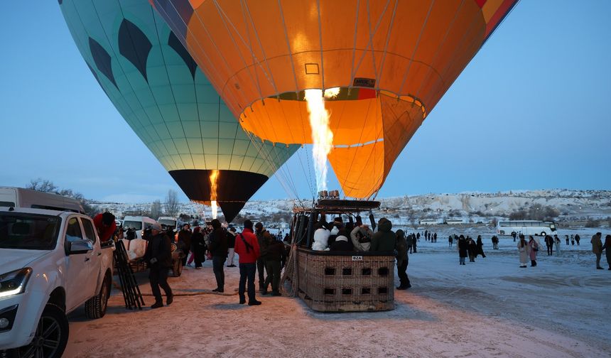 Kapadokya’da balonlar tekrar gökyüzü ile buluştu