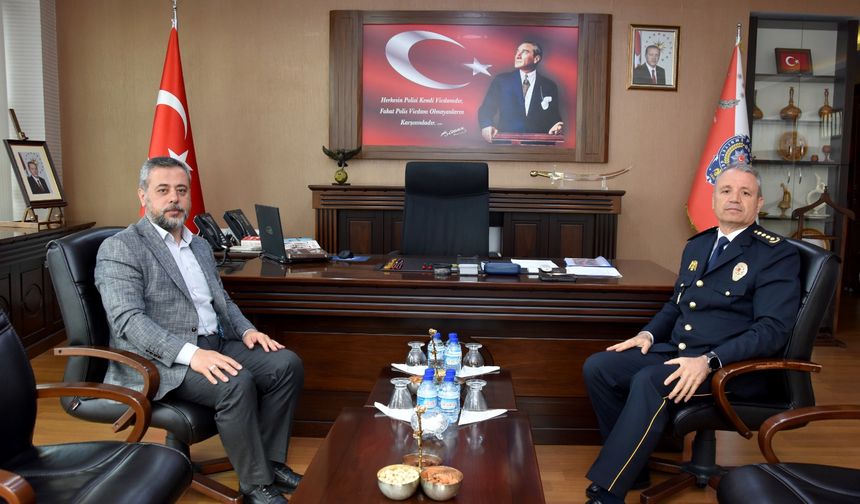 Milletvekili Özgün, Emniyet Müdürü Loğoğlu ile görüştü