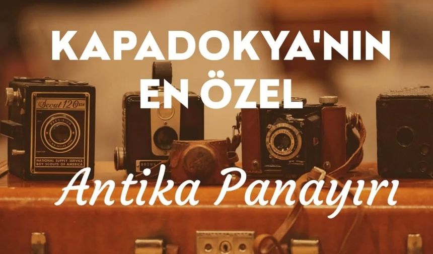 Antika pazarı ziyaretçilerini ağırlayacak