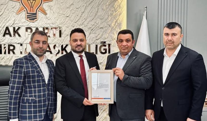 AK Parti’nin Karapınar teşkilatında bayrak değişimi