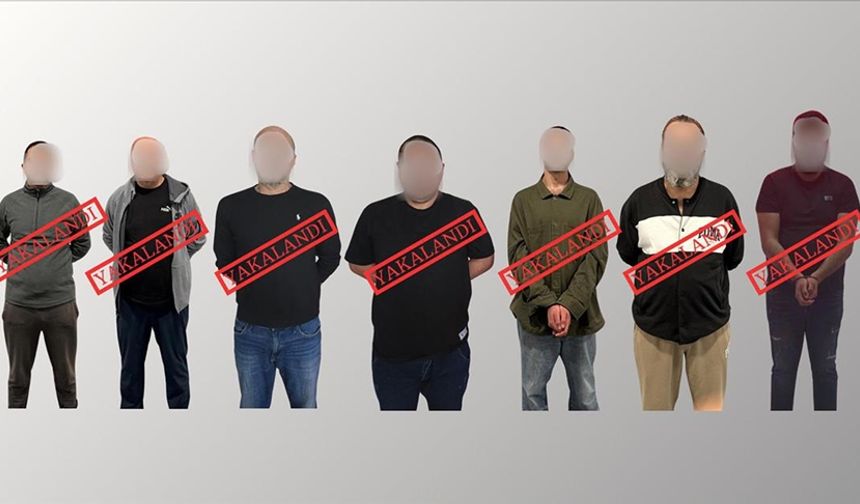 Kırmızı bültenle aranan 7 kişi Türkiye'ye getirildi