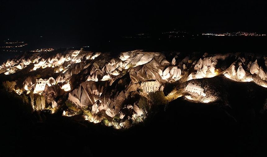 Nevşehir’in tarihi mekanları geceleri de ziyaretçi ağırlayacak