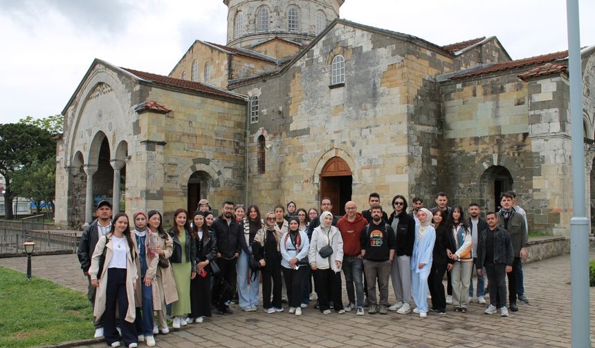 NEVÜ öğrencileri Karadeniz’de