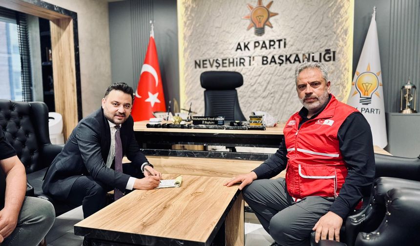 İl Başkanı Aygün’den Kızılay'a kurban bağışı