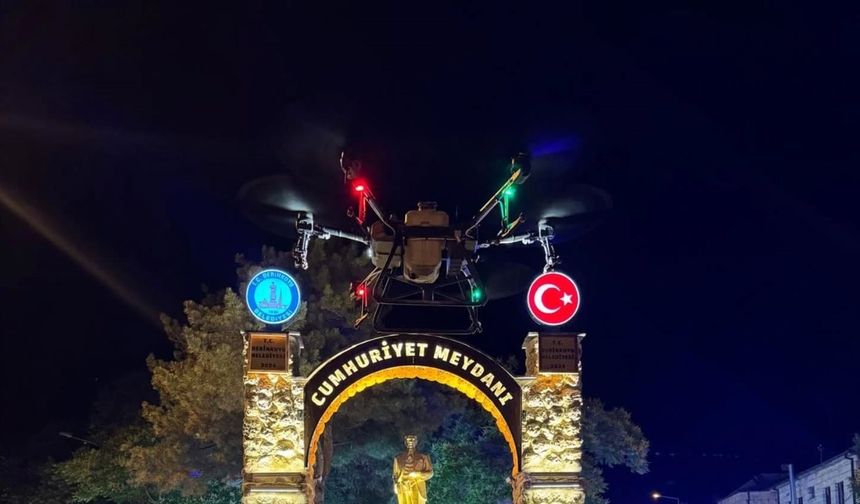 Derinkuyu gece gündüz ilaçlanıyor