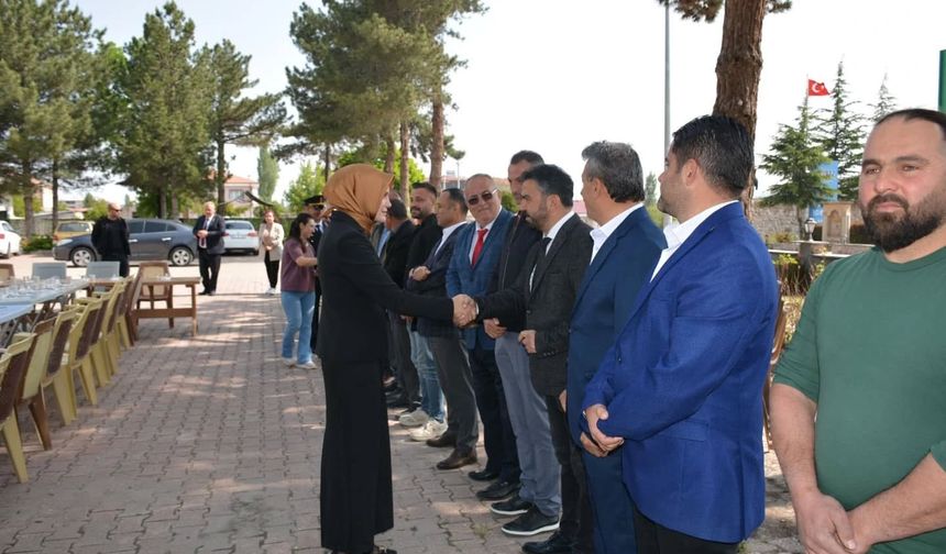 Derinkuyu’da bayramlaşma gerçekleştirildi
