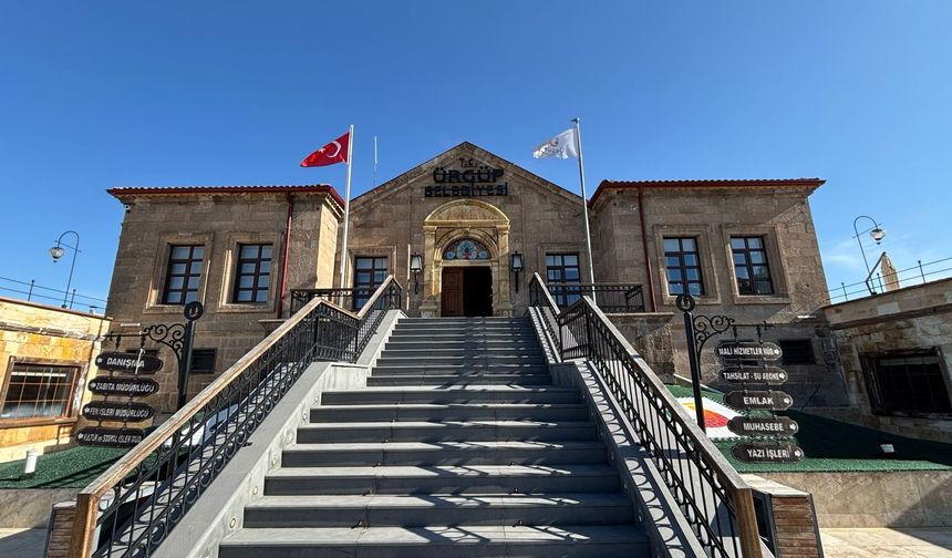 Ürgüp’te altyapı ve sosyal yatırımlar hız kazandı